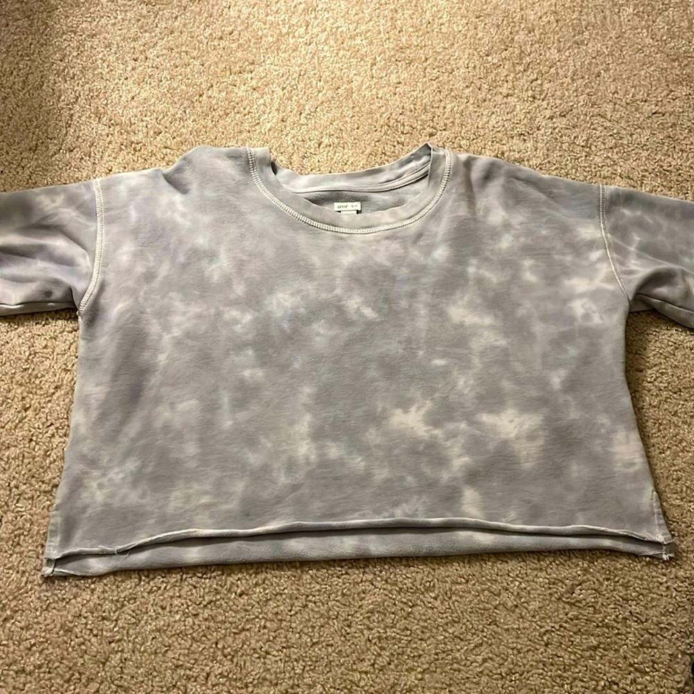 cropped aerie tee